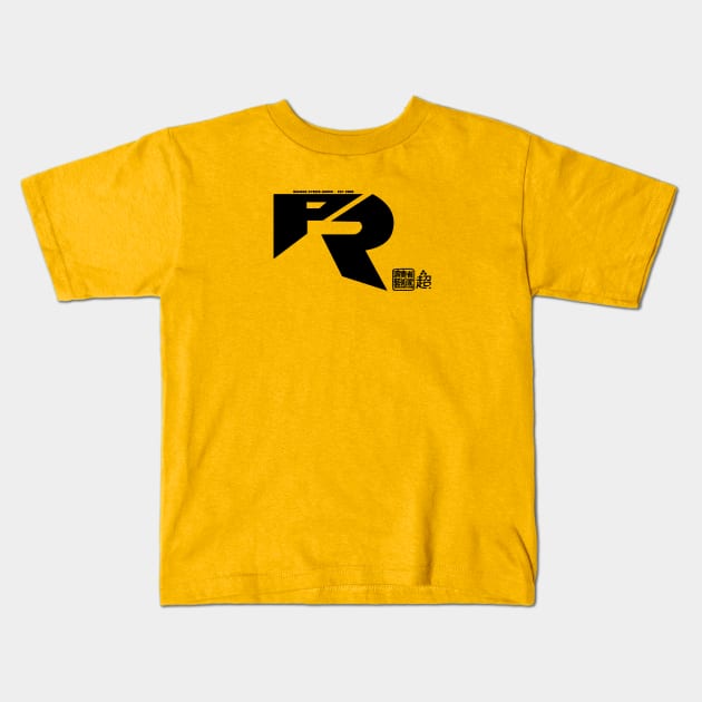 PROJECT R ver. 2019 BLACK Kids T-Shirt by PRWear